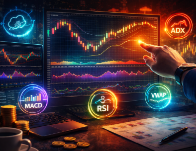 تریدرهای حرفه‌ ای از چه اندیکاتورهایی استفاده می‌کنند؟